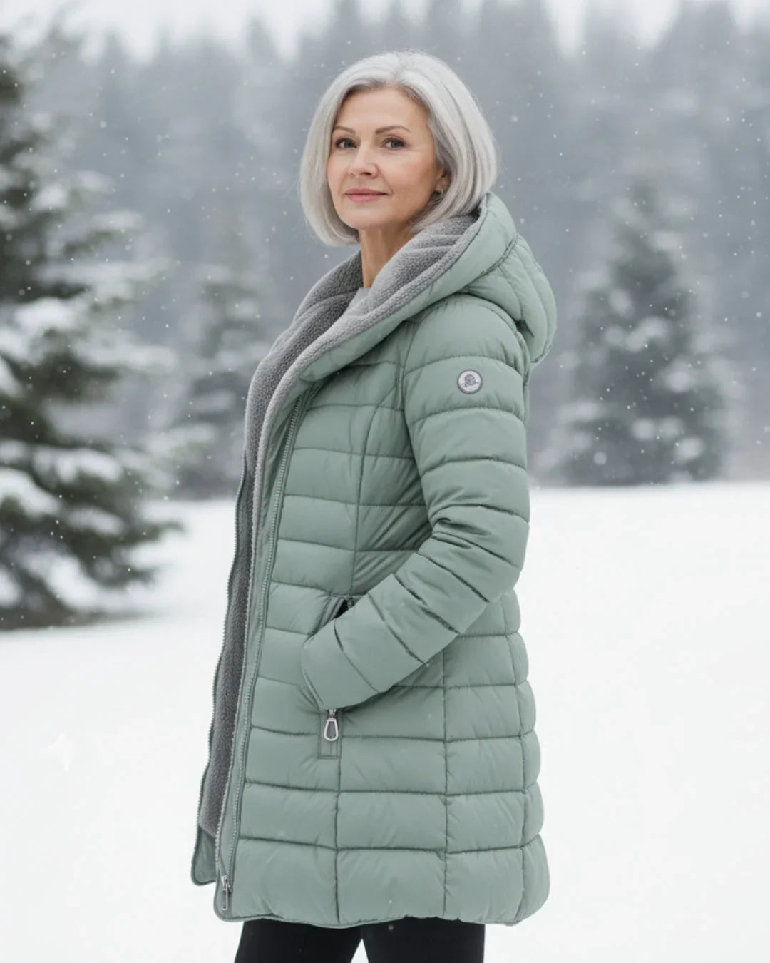 Olivia | Quilted Winter Jacket
