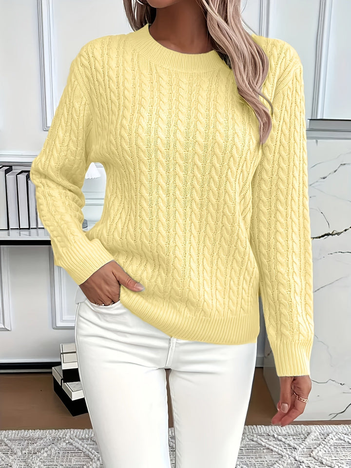 Madison | Timeless Cable Sweater