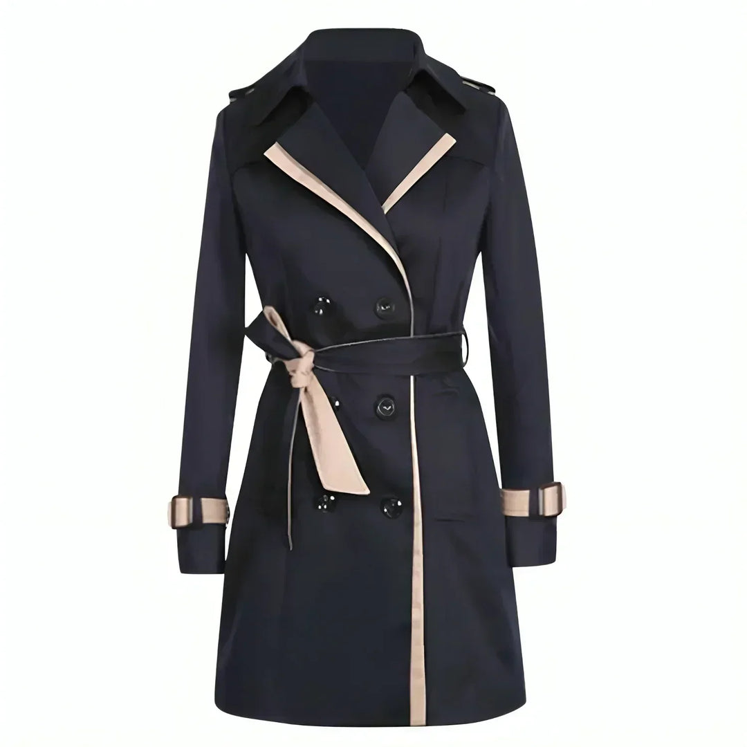 Jenna™ | Classic Long Trench Coat