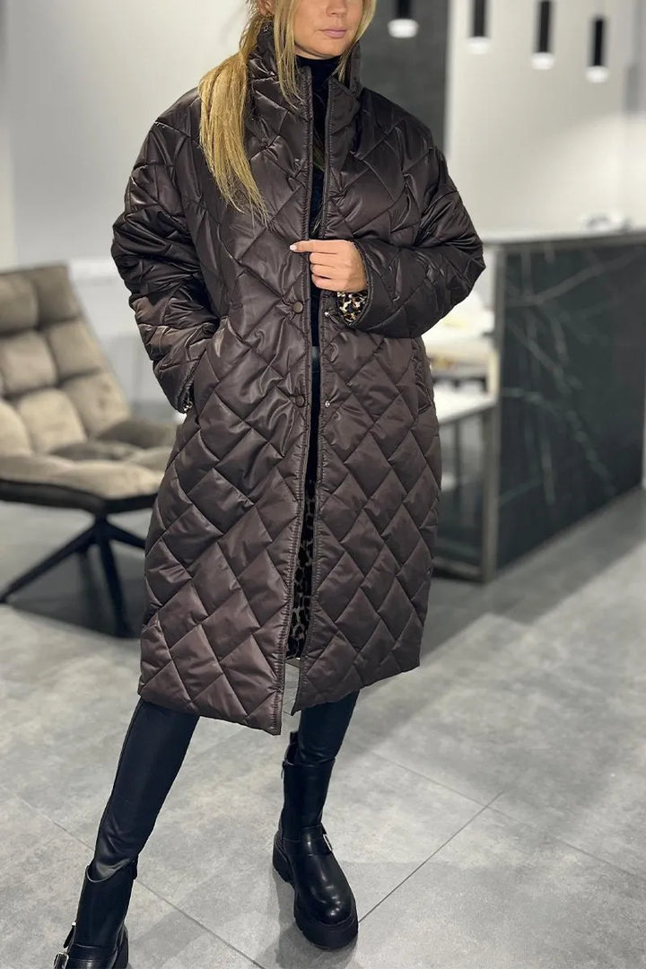 Maribel™ | Reversible Quilted Coat