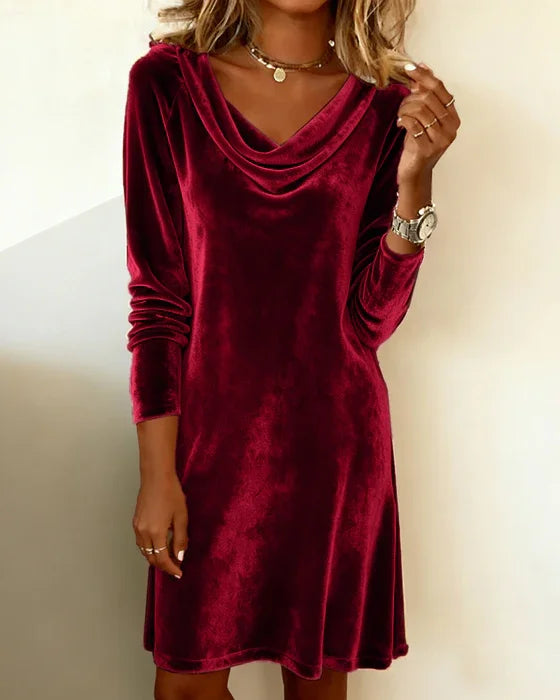 Maria | Luxurious, Soft Velvet Dress