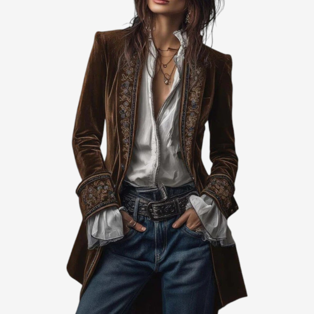 Nina™ | Embroidered Blazer