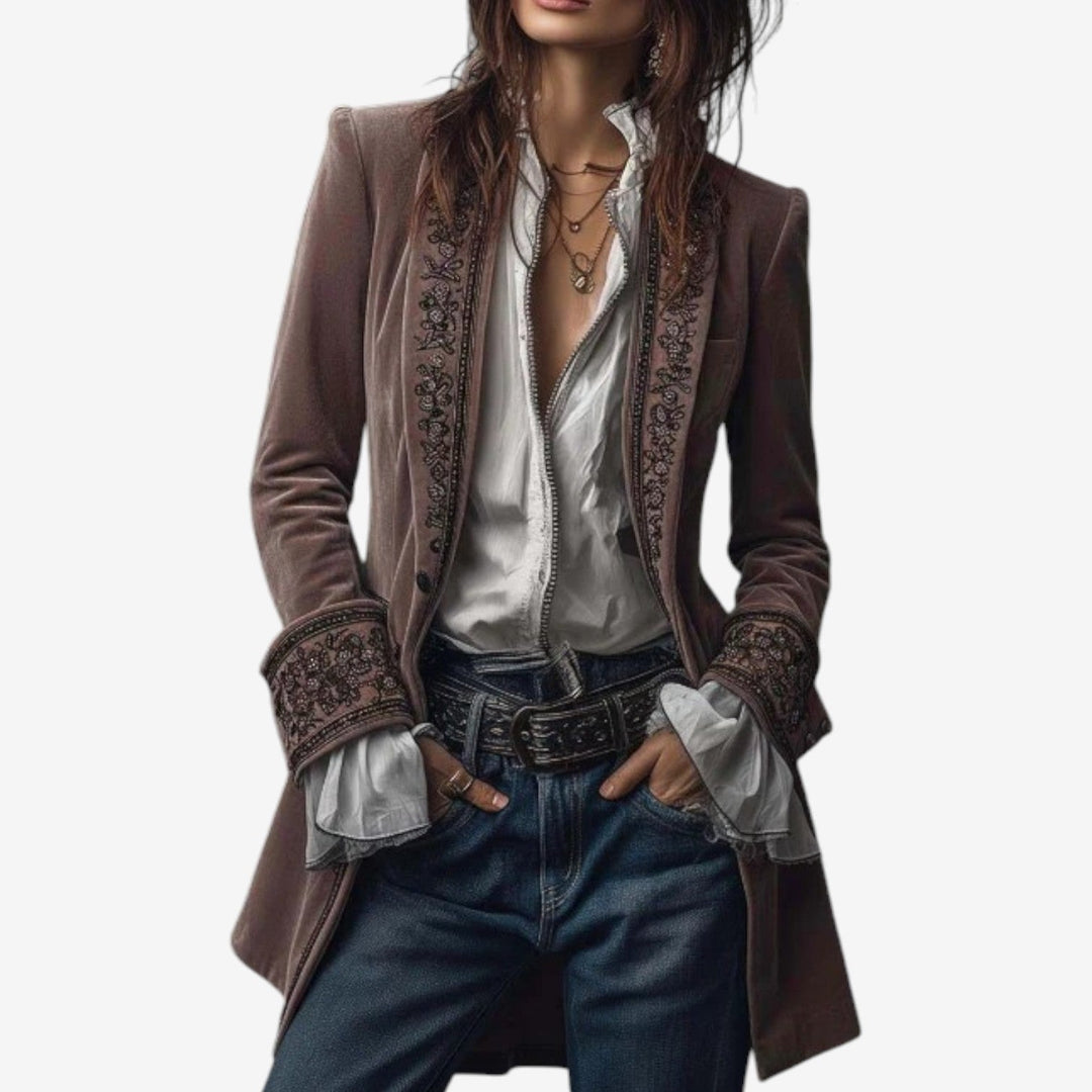 Nina™ | Embroidered Blazer