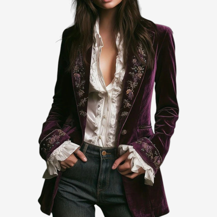 Nina™ | Embroidered Blazer